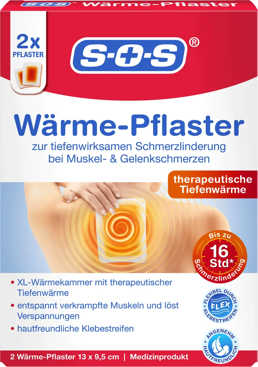 Тепловые пластыри 2 шт. SOS
Тепловые пластыри 2 шт. SOS