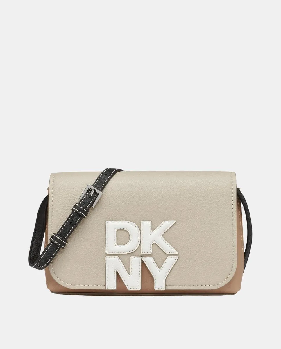 Сумка через плечо NICOLE Dkny, серо-коричневый 
Сумка через плечо NICOLE Dkny, серо-коричневый
