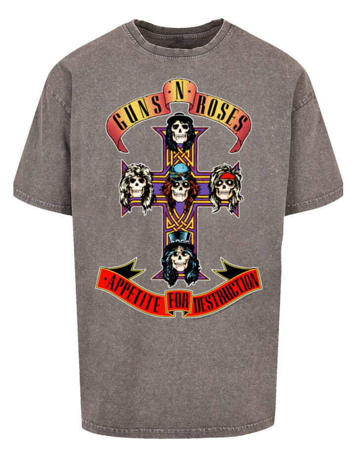 Футболка F4NT4STIC Oversize T-Shirt Guns 'n' Roses Appetite For Destruction, серый
Футболка F4NT4STIC Oversize T-Shirt Guns 'n' Roses Appetite For Destruction, серый