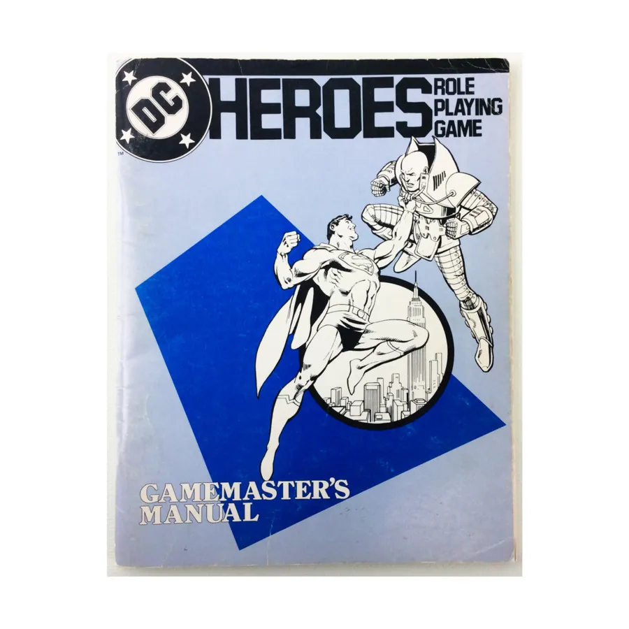 DC Heroes (1st Edition) - Gamemaster's Manual Only!, DC Heroes - Core & Sourcebooks (Mayfair Games), мягкая обложка
DC Heroes (1st Edition) - Gamemaster's Manual Only!, DC Heroes - Core & Sourcebooks (Mayfair Games), мягкая обложка