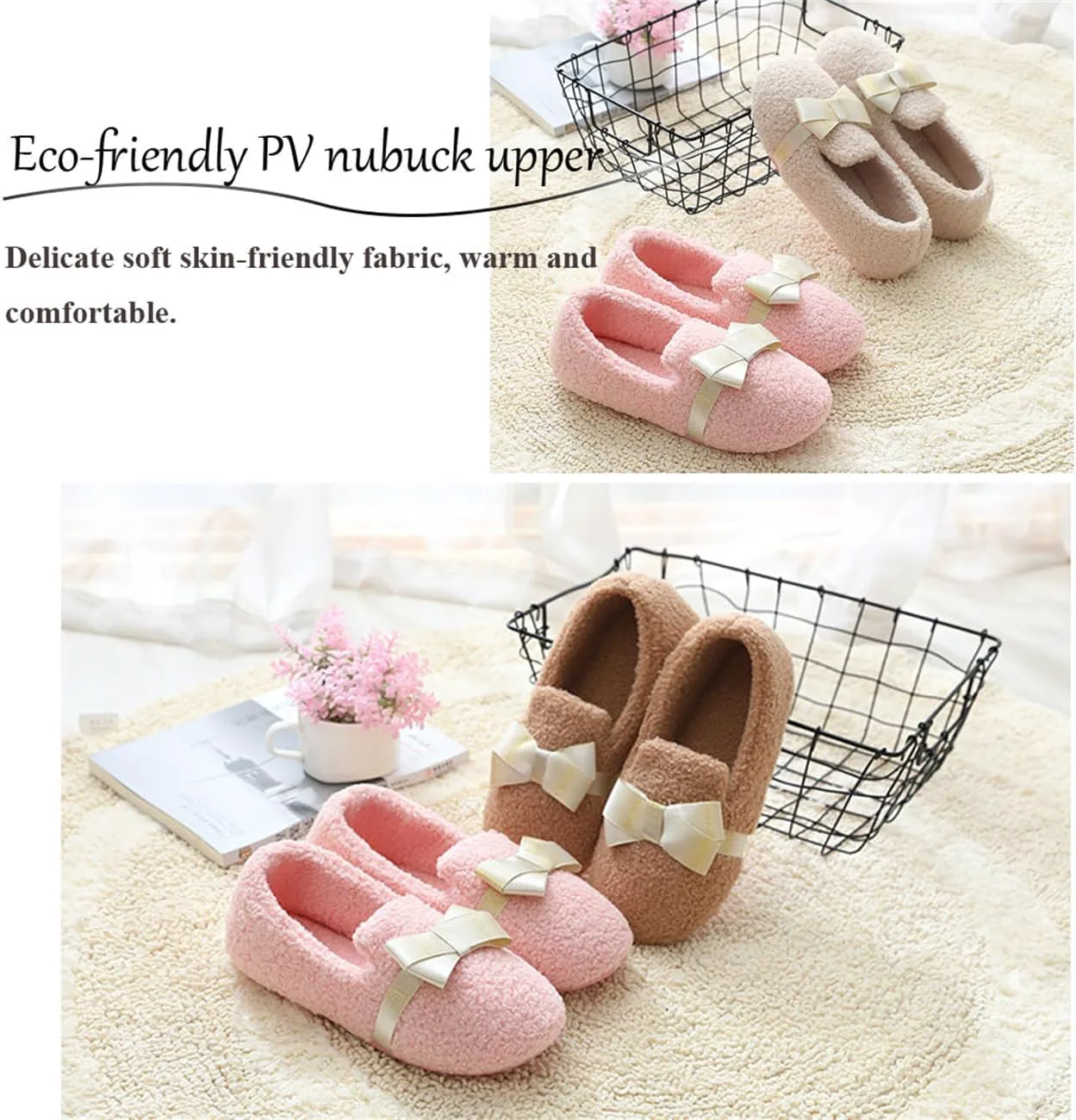 Домашние тапочки Cliont для женщин и мужчин с мемори-пеной, удобные, теплые и нескользящие, коричневый
Домашние тапочки Cliont для женщин и мужчин с мемори-пеной, удобные, теплые и нескользящие, коричневый