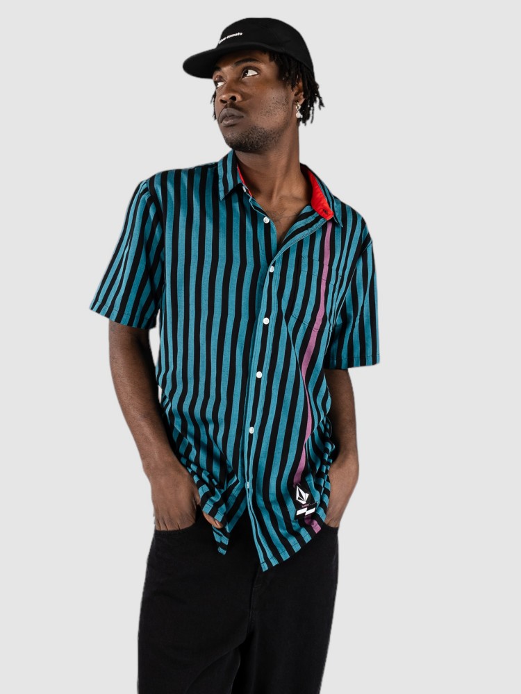 Рубашка Volcom X Schroff Stripe Hemd, dusty aqua
Рубашка Volcom X Schroff Stripe Hemd, dusty aqua