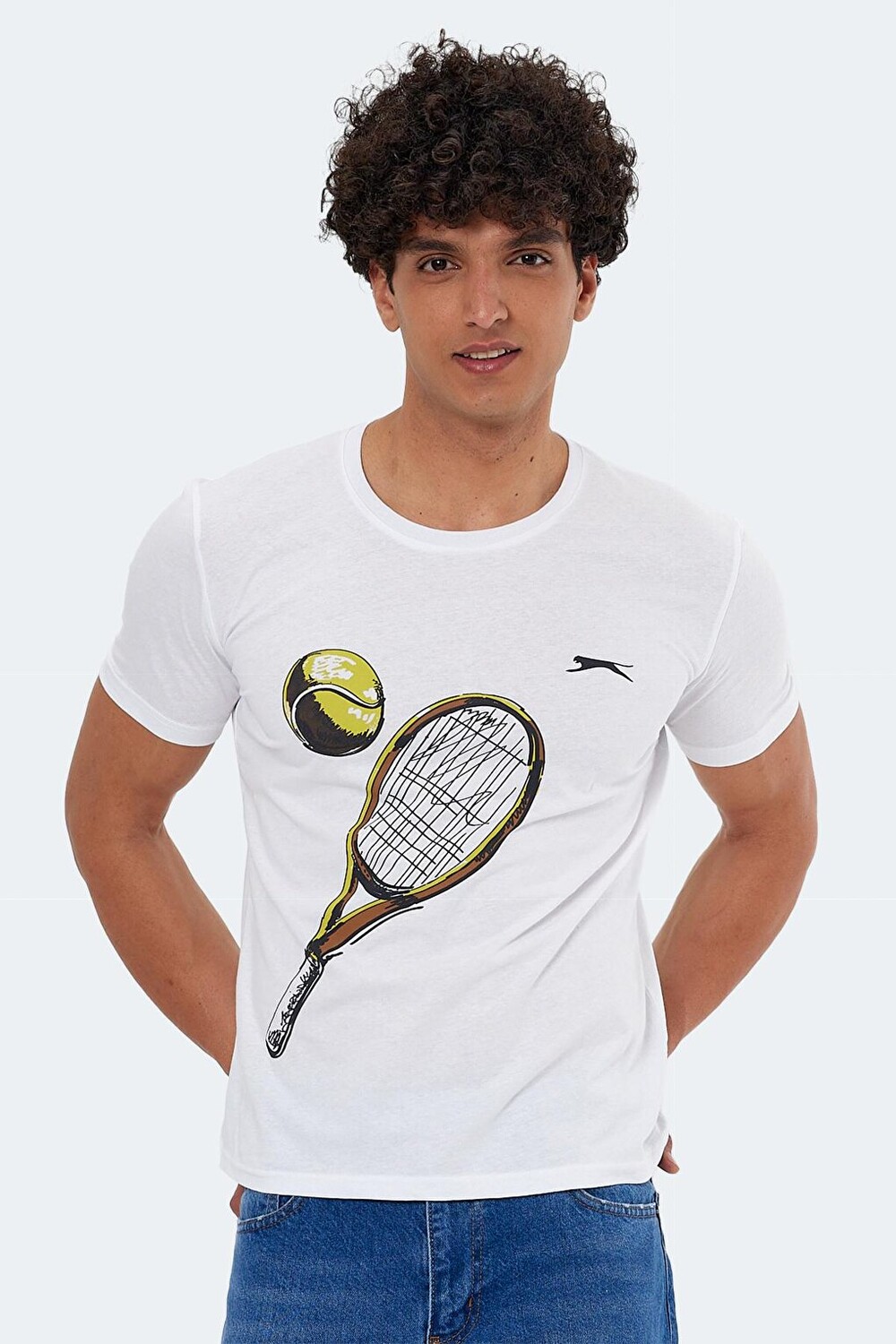 KATONS Мужская футболка белая SLAZENGER, Белый, KATONS Мужская футболка белая SLAZENGER
KATONS Мужская футболка белая SLAZENGER, Белый, KATONS Мужская футболка белая SLAZENGER