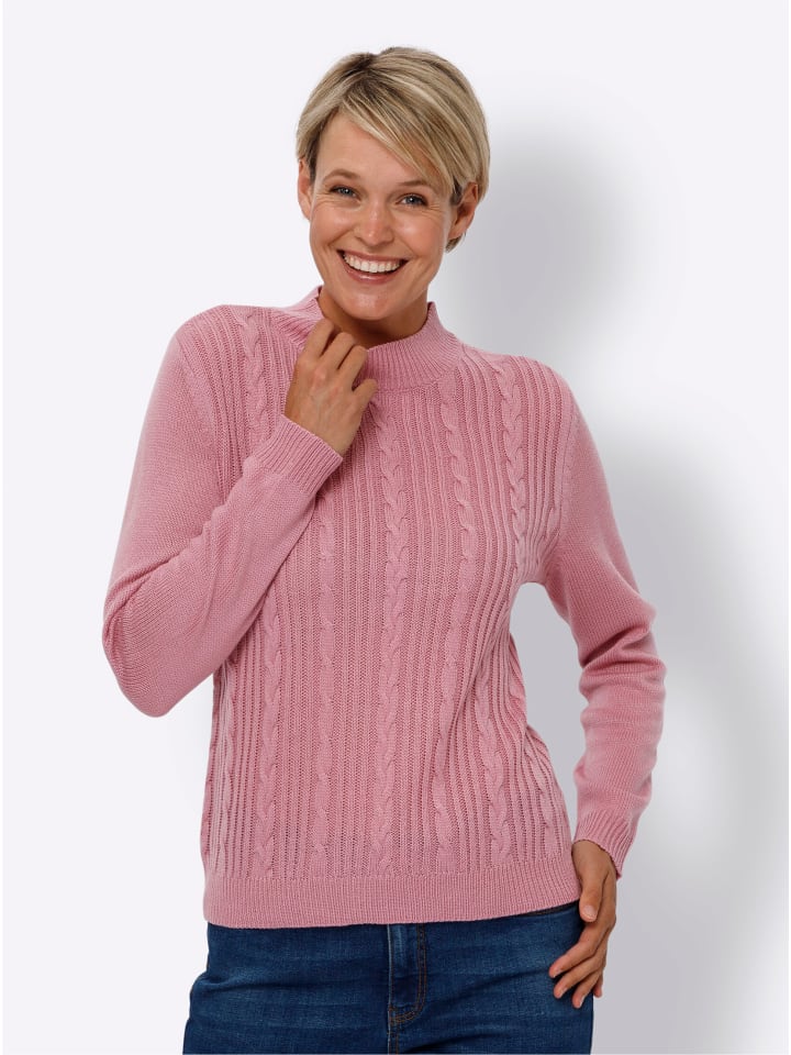 Свитер с длинными рукавами цвета пыльной розы Sieh an!
Свитер с длинными рукавами цвета пыльной розы Sieh an!