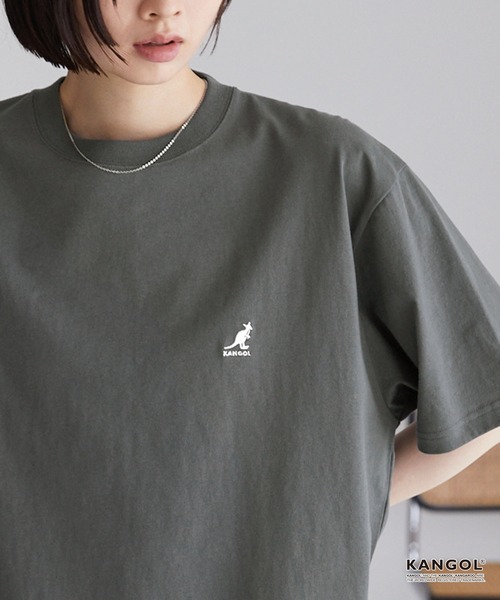 Футболка оверсайз с коротким рукавом, вышитый логотип KANGOL
Футболка оверсайз с коротким рукавом, вышитый логотип KANGOL