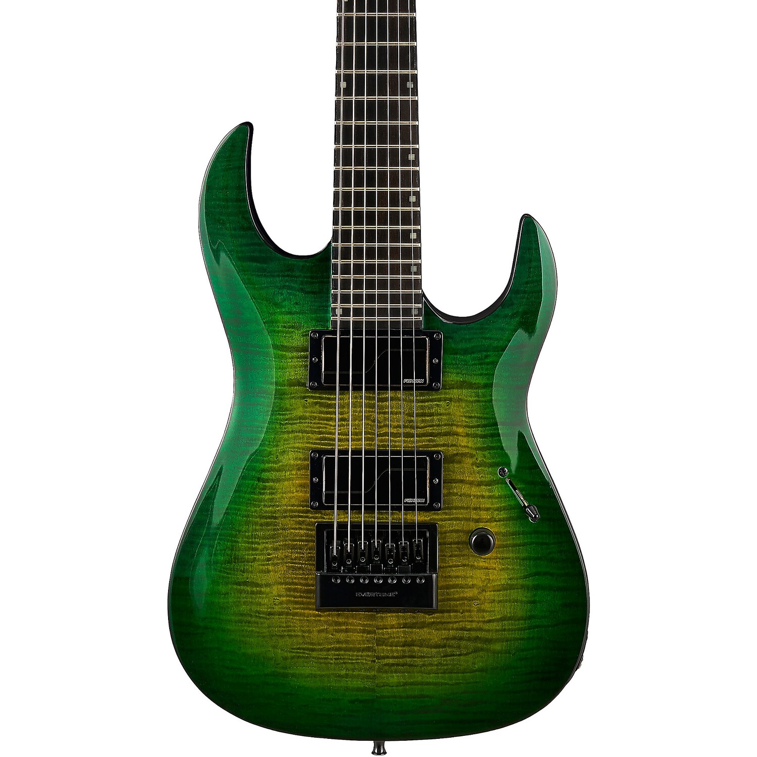B.C. Rich Andy James Signature 7-струнная электрогитара EverTune Trans Green Burst
B.C. Rich Andy James Signature 7-струнная электрогитара EverTune Trans Green Burst