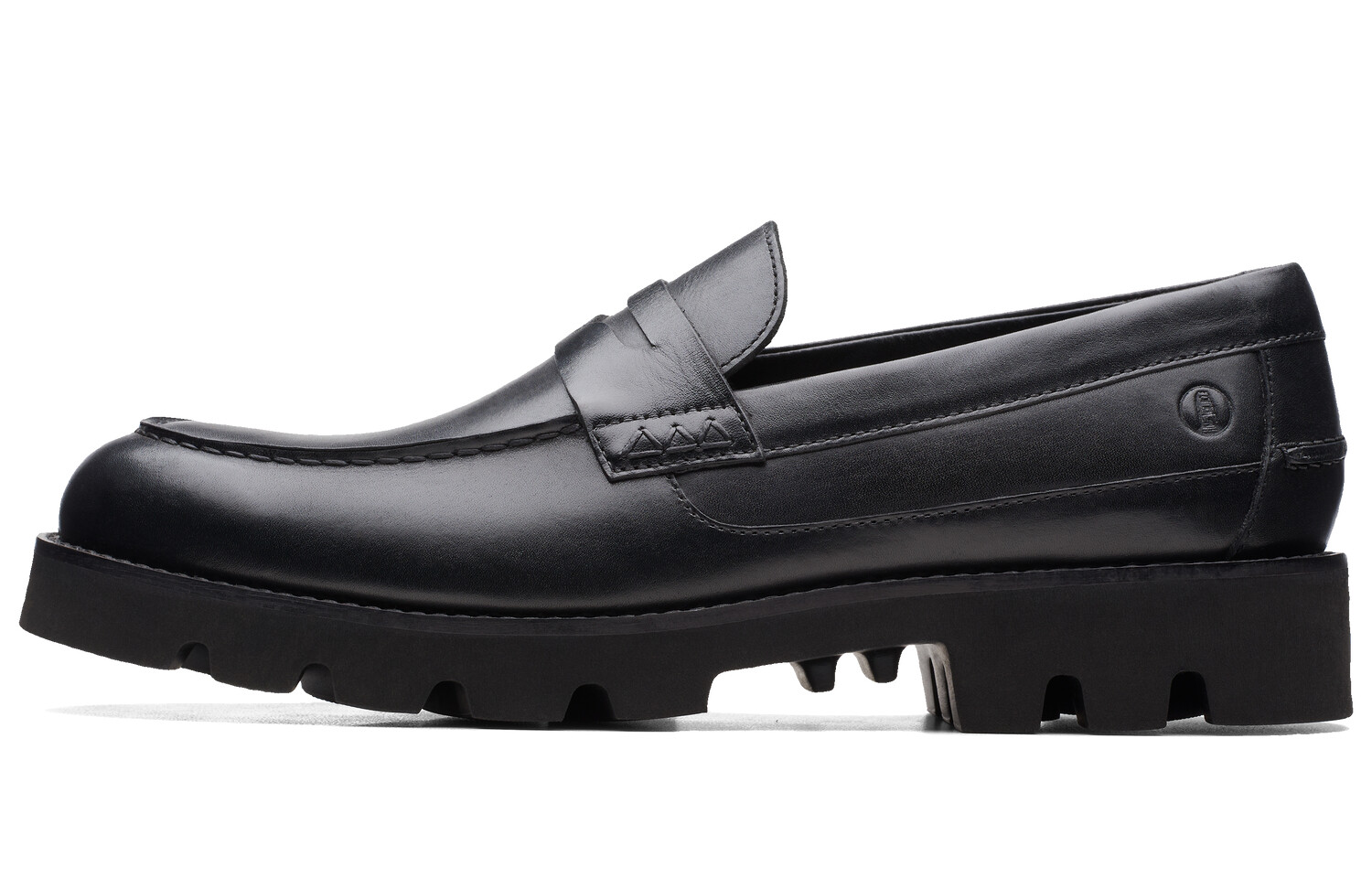 Лоферы мужские черные Clarks 
Лоферы мужские черные Clarks