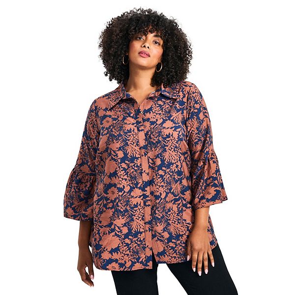 Женская футболка с рюшами Marianne Plus Size Avenue
Женская футболка с рюшами Marianne Plus Size Avenue