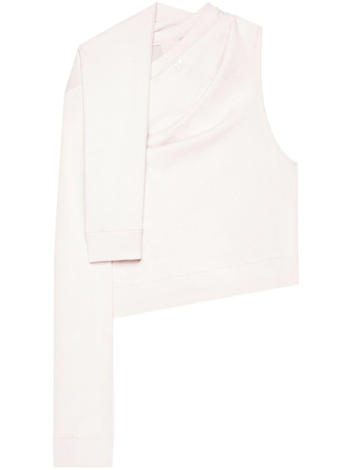 Courrèges толстовка асимметричного кроя с открытыми плечами, нейтральный цвет
Courrèges толстовка асимметричного кроя с открытыми плечами, нейтральный цвет