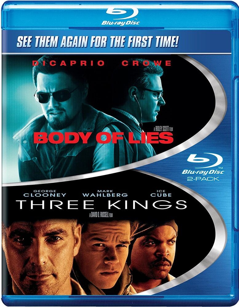Диск Blu-ray Body Of Lies/Three Kings
Диск Blu-ray Body Of Lies/Three Kings