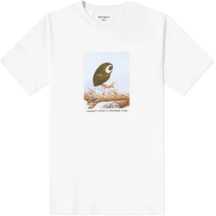 Carhartt WIP Футболка мужская белая, Белый, Carhartt WIP Футболка мужская белая
Carhartt WIP Футболка мужская белая, Белый, Carhartt WIP Футболка мужская белая