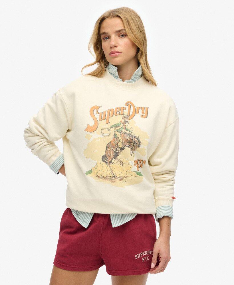 SUPERDRY Свободный свитер с сувенирным узором
SUPERDRY Свободный свитер с сувенирным узором