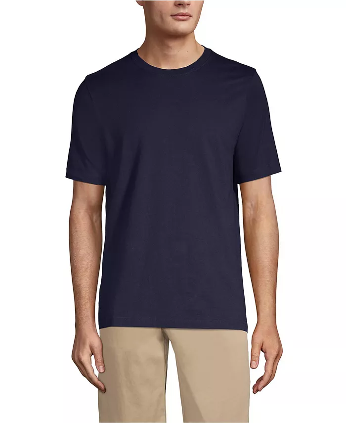 Мужская футболка Super-T с короткими рукавами Lands' End, синий
Мужская футболка Super-T с короткими рукавами Lands' End, синий