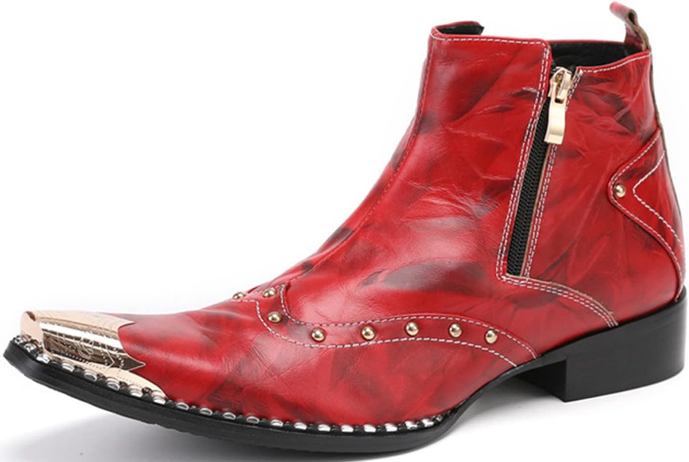 Ботинки Chelsea Santimon Mens, деловые, повседневные, для вечеринок, дискотеки, вестерн, металлический заостренный носок, кожаные, с двойной молнией, бусинами, ботинки до щиколотки, для певцов, бального танца, свадьбы, выпускного, ковбойские, кр...
Ботинки Chelsea Santimon Mens, деловые, повседневные, для вечеринок, дискотеки, вестерн, металлический заостренный носок, кожаные, с двойной молнией, бусинами, ботинки до щиколотки, для певцов, бального танца, свадьбы, выпускного, ковбойские, кр...