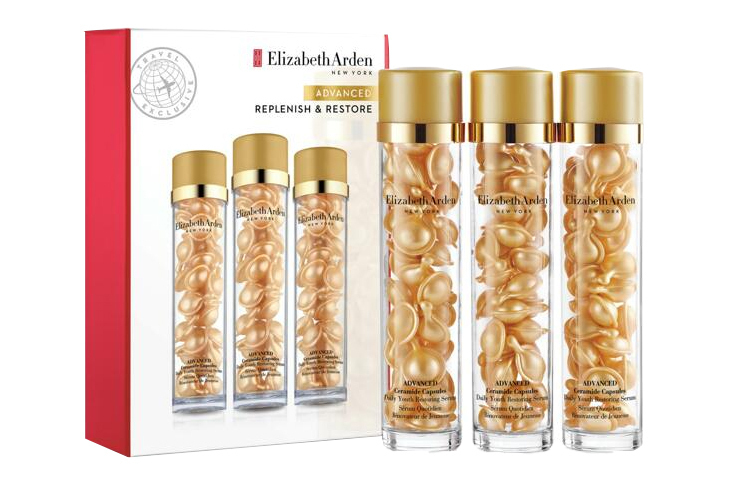 YILISHABAIYADUN Золотые капсулы с эссенцией, набор из 3 штук, успокаивающие, увлажняющие, около 90 штук Elizabeth Arden, gift box - 3 sticks
YILISHABAIYADUN Золотые капсулы с эссенцией, набор из 3 штук, успокаивающие, увлажняющие, около 90 штук Elizabeth Arden, gift box - 3 sticks