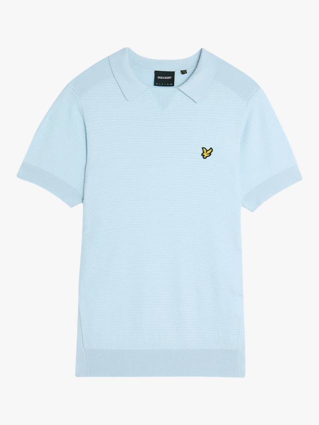 Вязаная поло в рубчик «елочка» Lyle & Scott, Fresh Water
Вязаная поло в рубчик «елочка» Lyle & Scott, Fresh Water