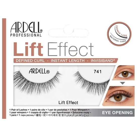 Накладные ресницы на полоске 741 Black Ardell, Lift Effect
Накладные ресницы на полоске 741 Black Ardell, Lift Effect