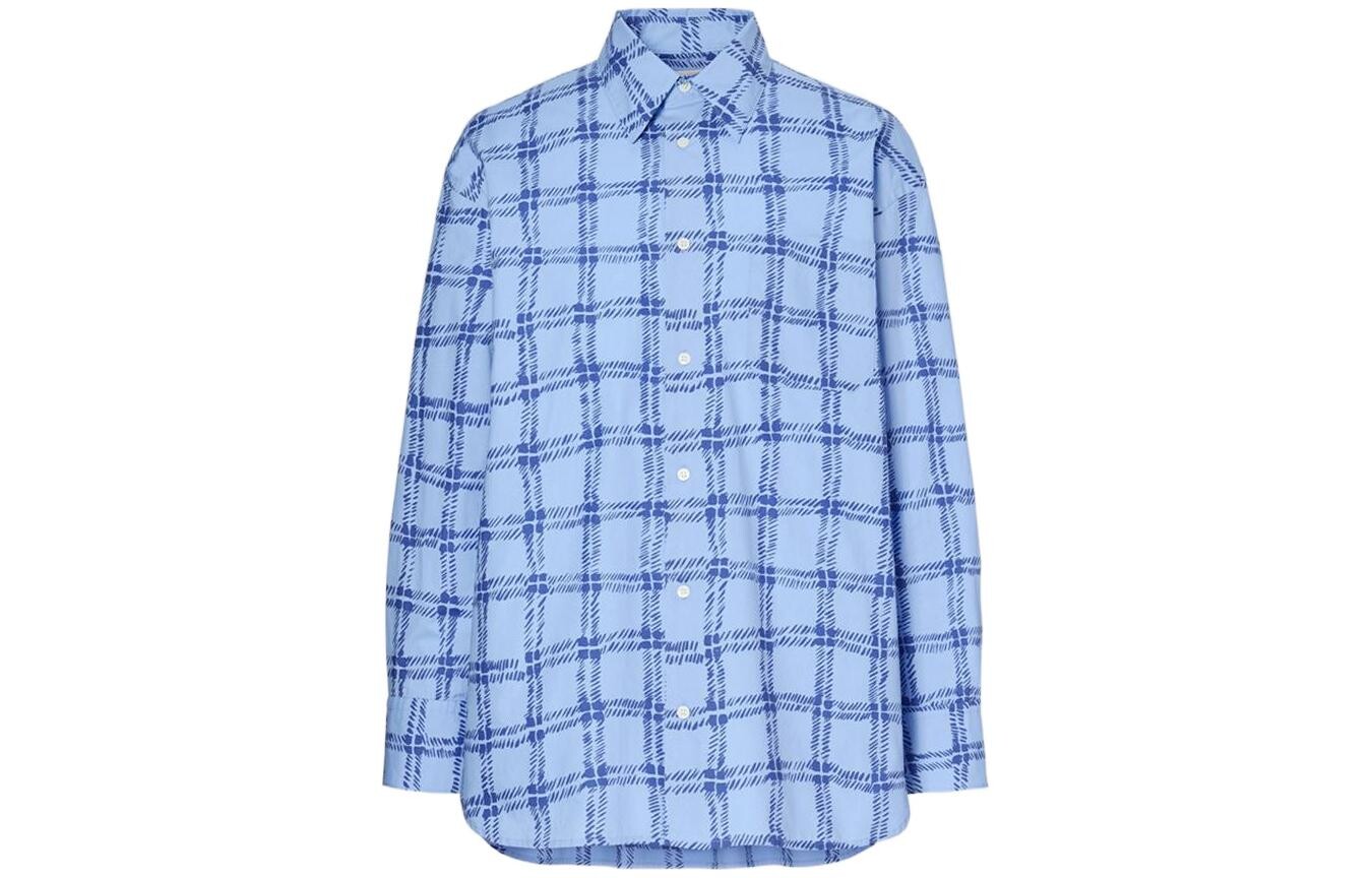 Мужская рубашка Marni Co-Branding Teal Uniqlo, голубой
Мужская рубашка Marni Co-Branding Teal Uniqlo, голубой