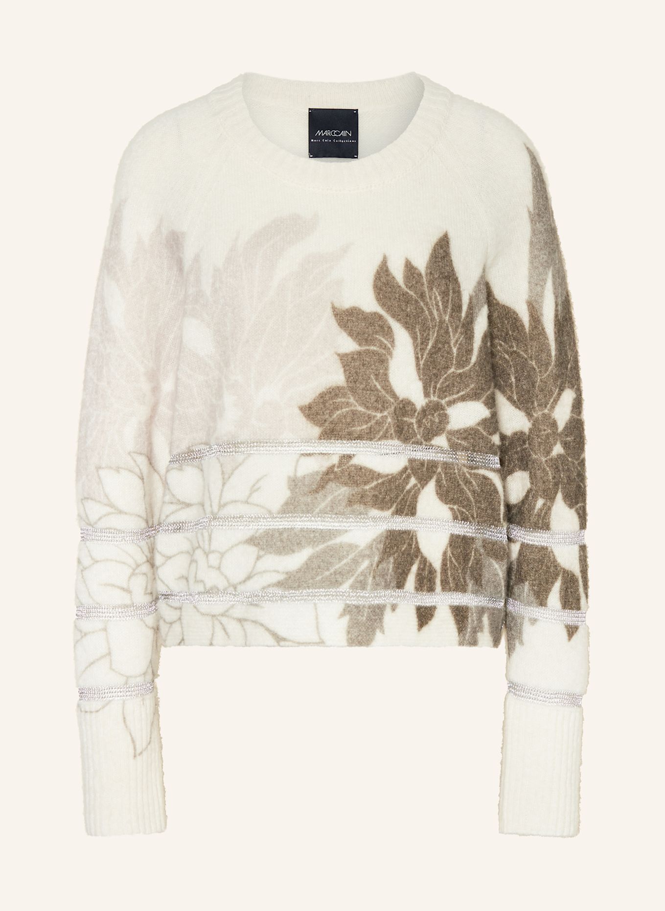 Свитер с альпакой и блестящей пряжей Marc Cain, мультиколор
Свитер с альпакой и блестящей пряжей Marc Cain, мультиколор