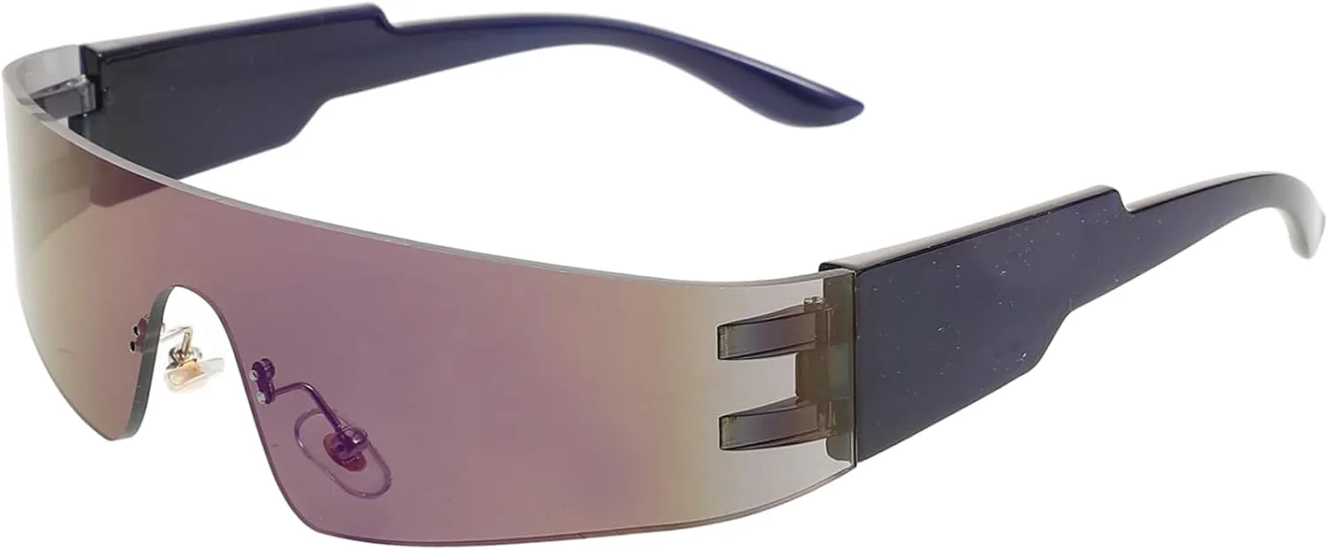 Стильные солнцезащитные очки без оправы для мужчин и женщин. Легкие очки для вечеринок. Стильный дизайн для повседневных прогулок и мероприятий KOMBIUDA, Multi
Стильные солнцезащитные очки без оправы для мужчин и женщин. Легкие очки для вечеринок. Стильный дизайн для повседневных прогулок и мероприятий KOMBIUDA, Multi