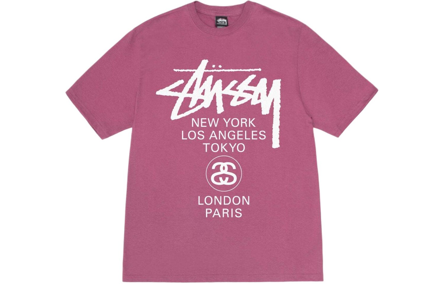 Футболка Stussy World Tour, розовый
Футболка Stussy World Tour, розовый