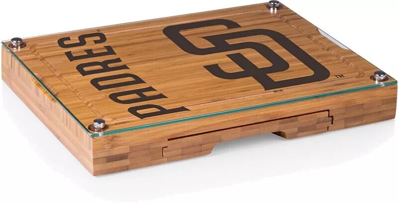 Picnic Time Сан-Диего Падрес Концерт Стеклянная столешница Доска для сыра и набор ножей
Picnic Time Сан-Диего Падрес Концерт Стеклянная столешница Доска для сыра и набор ножей