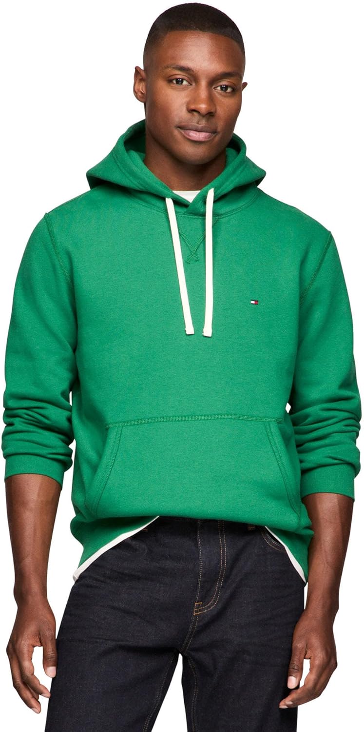 Мужская флисовая толстовка с капюшоном Tommy Hilfiger средней плотности, также доступна в размерах для больших и высоких мужчин, Nouveau Green
Мужская флисовая толстовка с капюшоном Tommy Hilfiger средней плотности, также доступна в размерах для больших и высоких мужчин, Nouveau Green