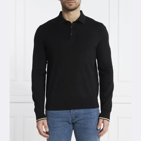 Рубашка-Поло с двумя рубашками стандартного кроя Boss, черный
Рубашка-Поло с двумя рубашками стандартного кроя Boss, черный