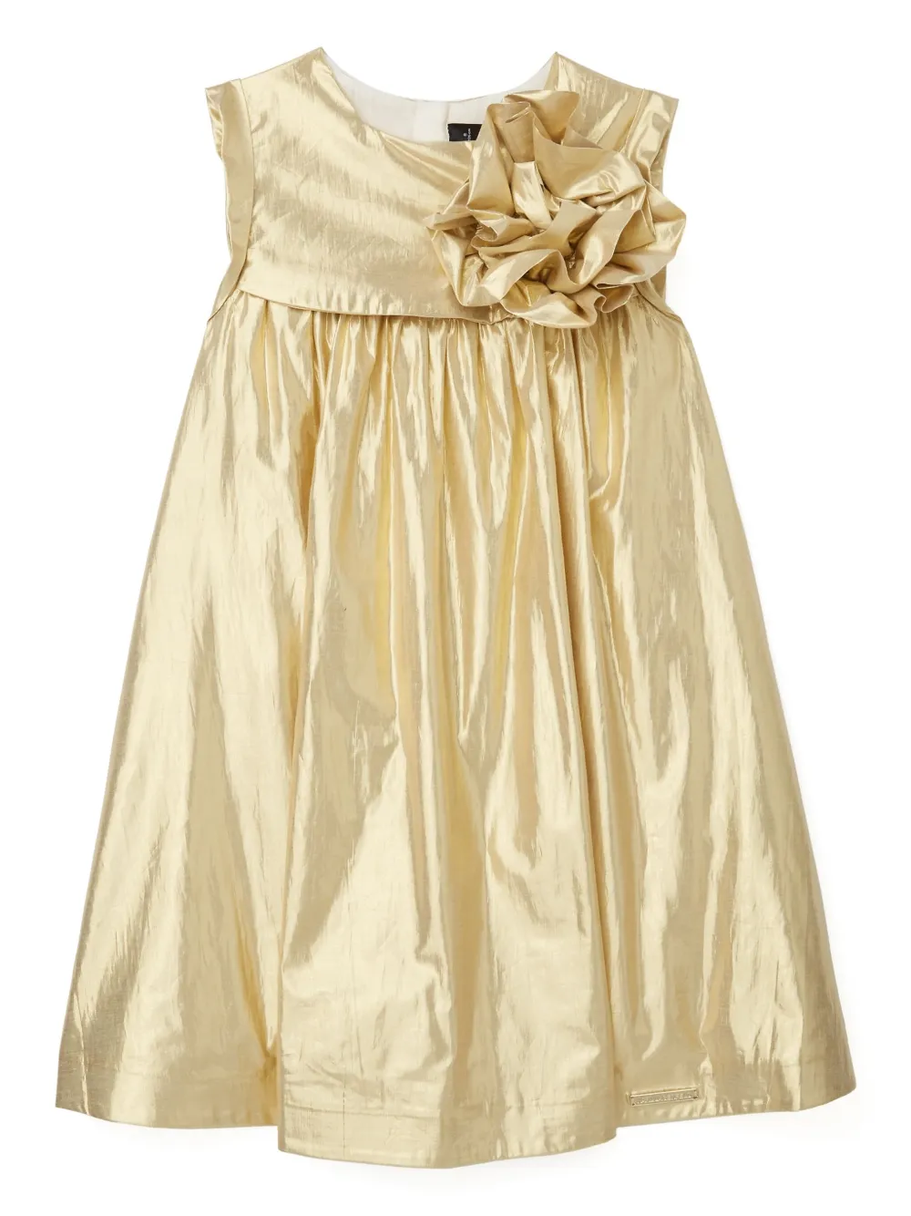 Платье с цветочной аппликацией KARL LAGERFELD KIDS, золотой
Платье с цветочной аппликацией KARL LAGERFELD KIDS, золотой