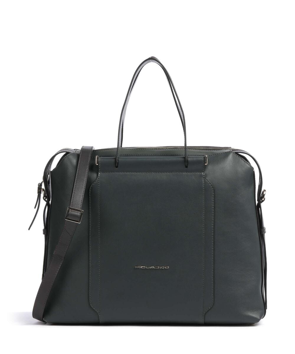 Круглый портфель 14 дюймов из зерненой кожи Piquadro, зеленый
Круглый портфель 14 дюймов из зерненой кожи Piquadro, зеленый