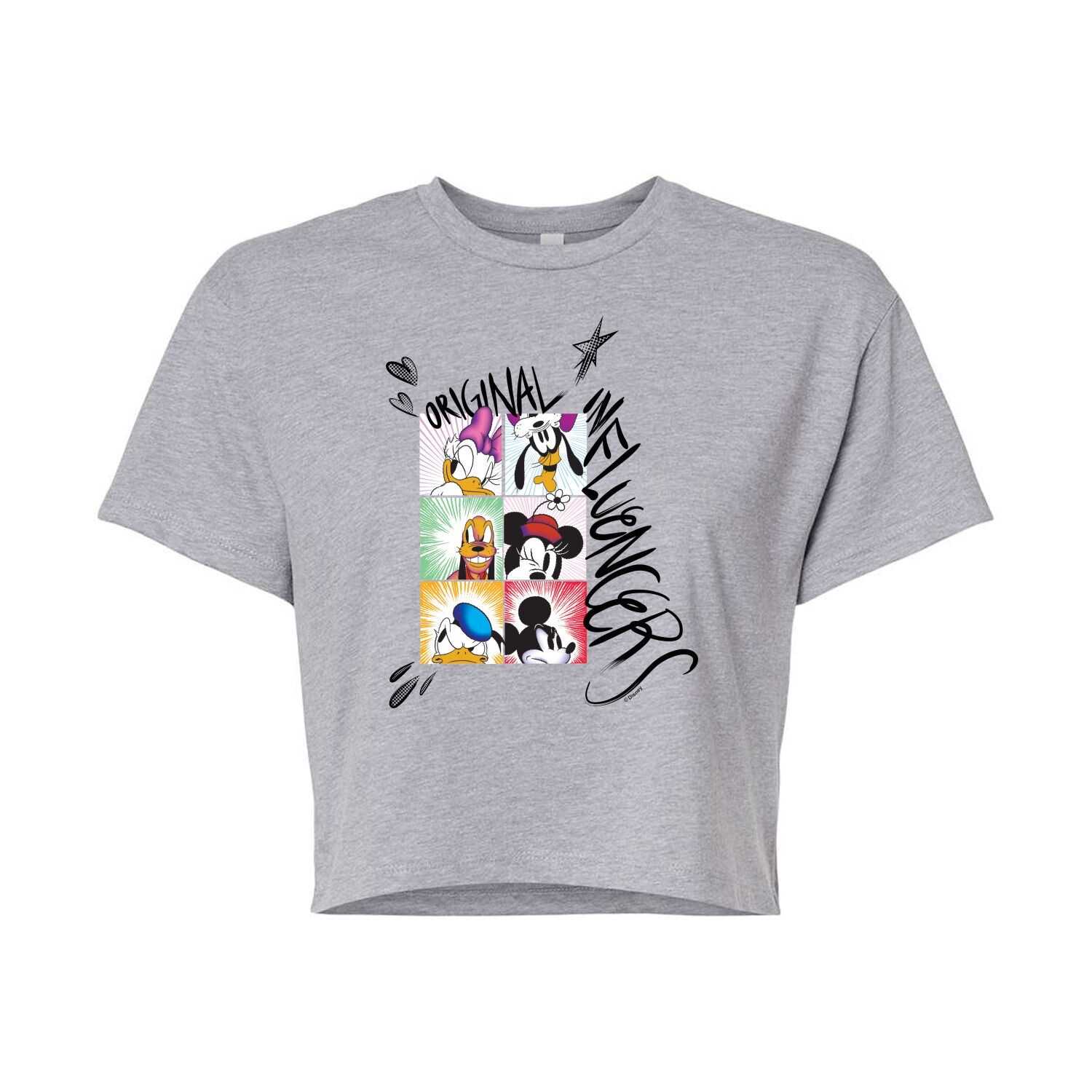 Укороченная футболка с рисунком Disney's Mickey Mouse & Friends Juniors Original Influencers Licensed Character
Укороченная футболка с рисунком Disney's Mickey Mouse & Friends Juniors Original Influencers Licensed Character