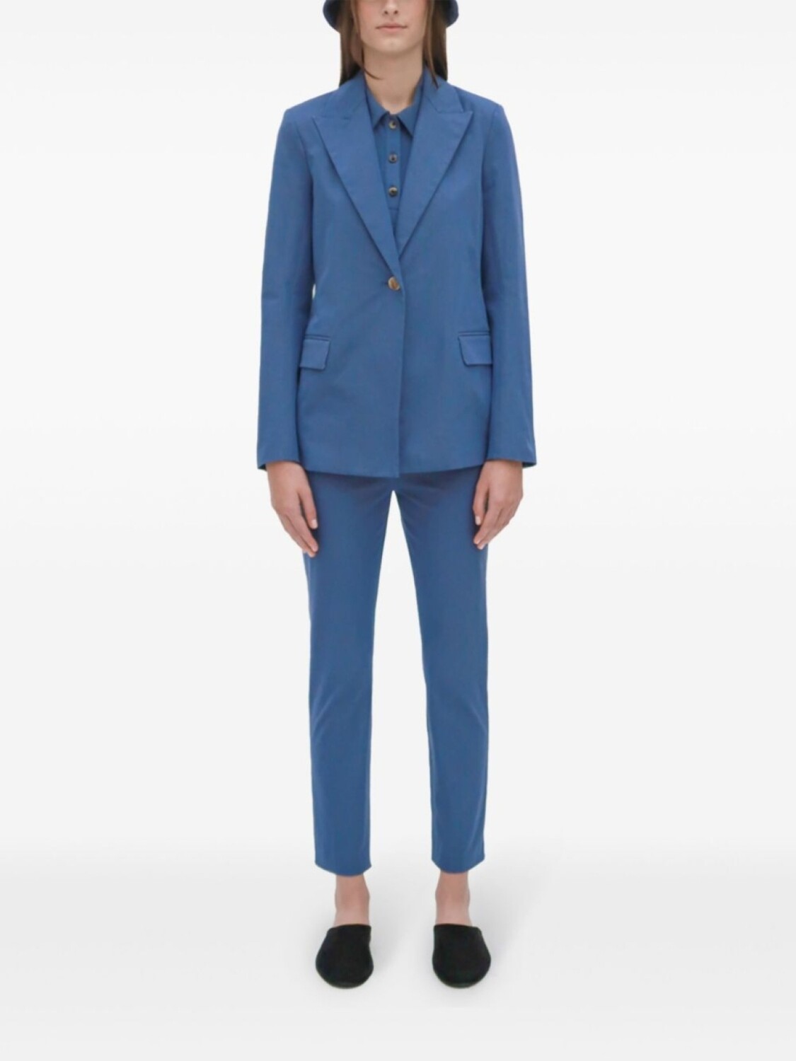 Блейзер с заостренными лацканами Rosetta Getty, синий
Блейзер с заостренными лацканами Rosetta Getty, синий