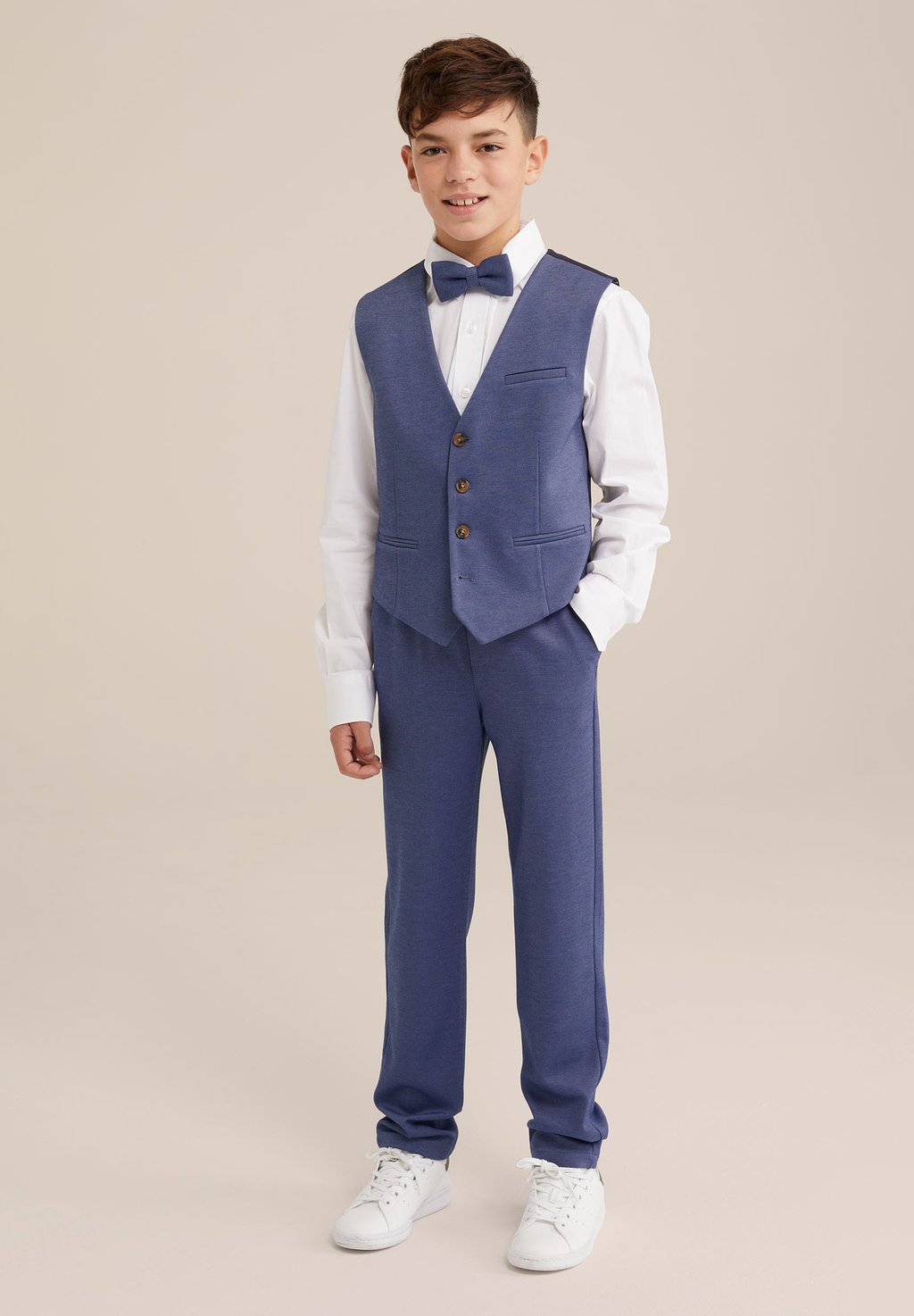 Жилет WE Fashion, синий 
Жилет WE Fashion, синий