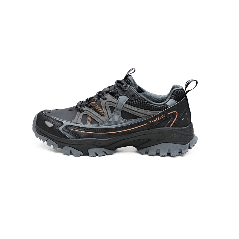 TOREAD Износостойкие противоскользящие треккинговые кроссовки с низким голенищем Rebound для мужчин - черный серый, цвет Black Gray
TOREAD Износостойкие противоскользящие треккинговые кроссовки с низким голенищем Rebound для мужчин - черный серый, цвет Black Gray