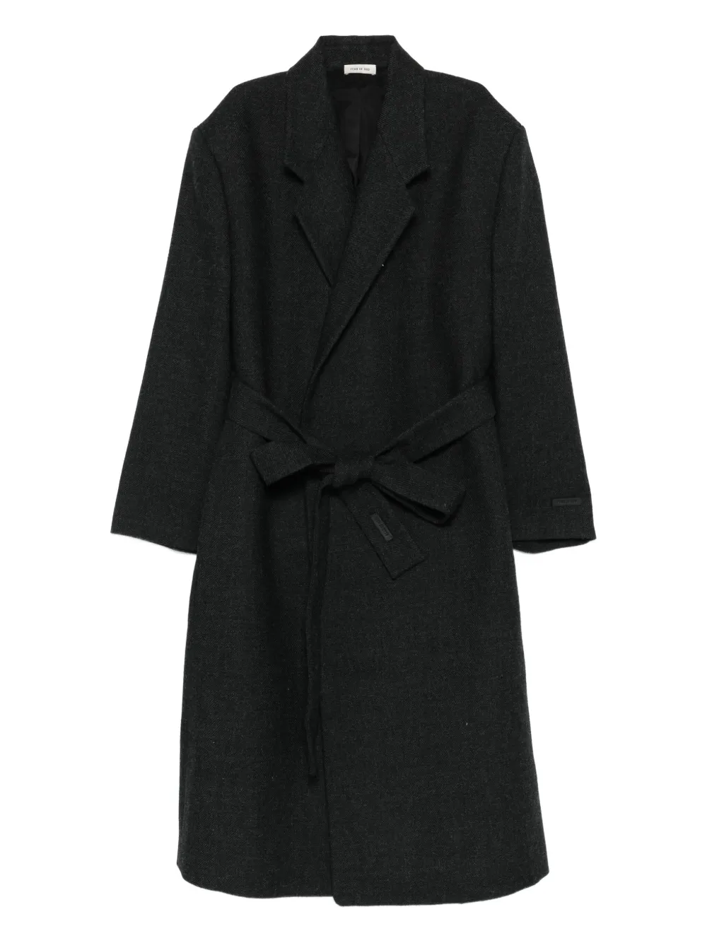 Пальто с запахом Fear Of God, черный
Пальто с запахом Fear Of God, черный
