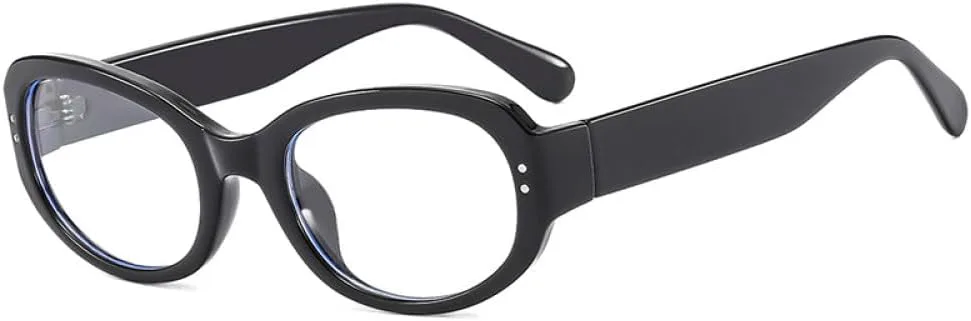 Модные овальные солнцезащитные очки желейного цвета для женщин, ретро-очки с заклепками, панк-очки для мужчин (черно-серые, один размер) LXLHWN, Black Clear
Модные овальные солнцезащитные очки желейного цвета для женщин, ретро-очки с заклепками, панк-очки для мужчин (черно-серые, один размер) LXLHWN, Black Clear