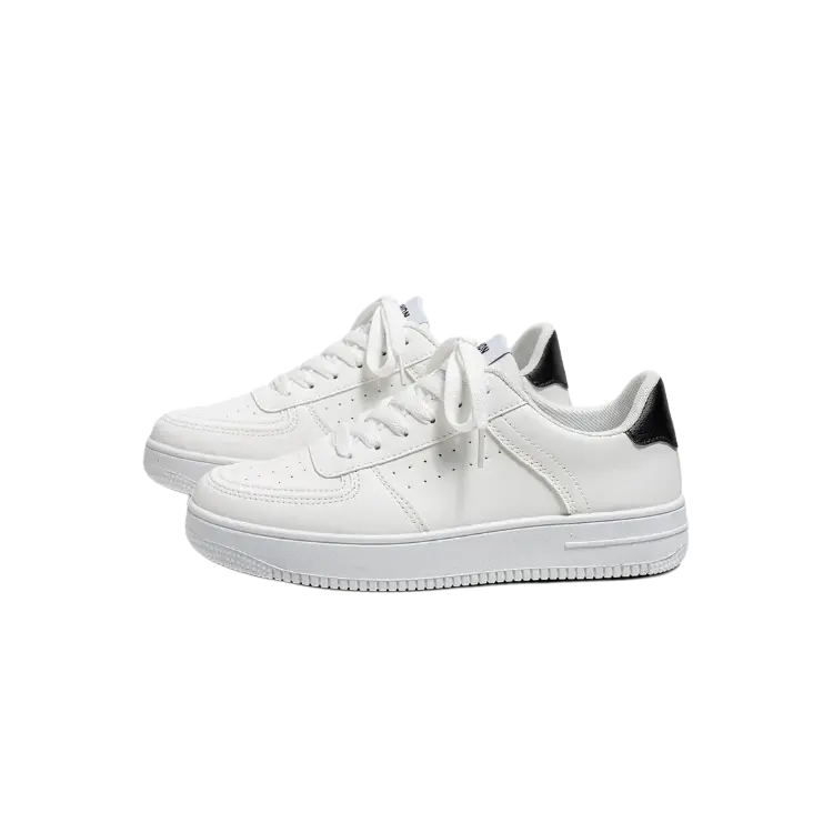 TAFN Износостойкие дышащие низкие скейтбордские кроссовки мужские бело-черные, цвет White Black
TAFN Износостойкие дышащие низкие скейтбордские кроссовки мужские бело-черные, цвет White Black