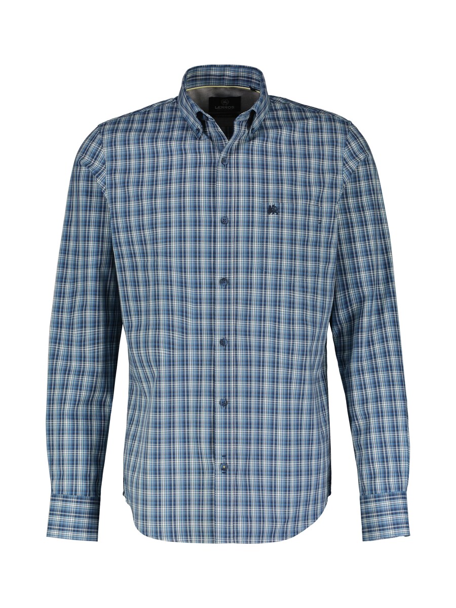 Рубашка на пуговицах классического кроя LERROS, синий
Рубашка на пуговицах классического кроя LERROS, синий