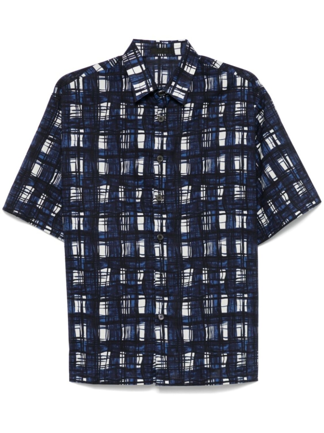 Рубашка Prada из хлопка с короткими рукавами
Рубашка Prada из хлопка с короткими рукавами