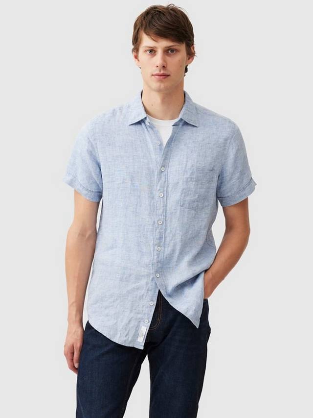 Palm Beach Linen Slim Fit рубашка с короткими рукавами Rodd & Gunn, Denim
Palm Beach Linen Slim Fit рубашка с короткими рукавами Rodd & Gunn, Denim
