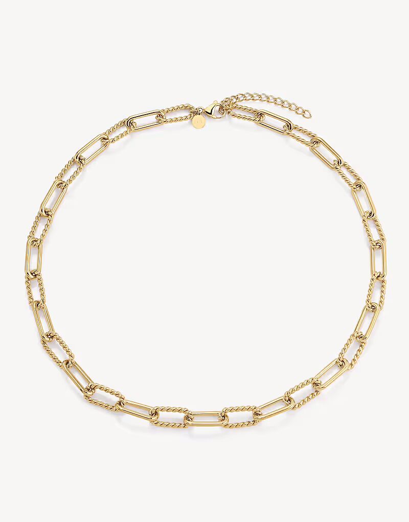 Текстурированное ожерелье-скрепка D.LOUISE из золота D. Louise
Текстурированное ожерелье-скрепка D.LOUISE из золота D. Louise