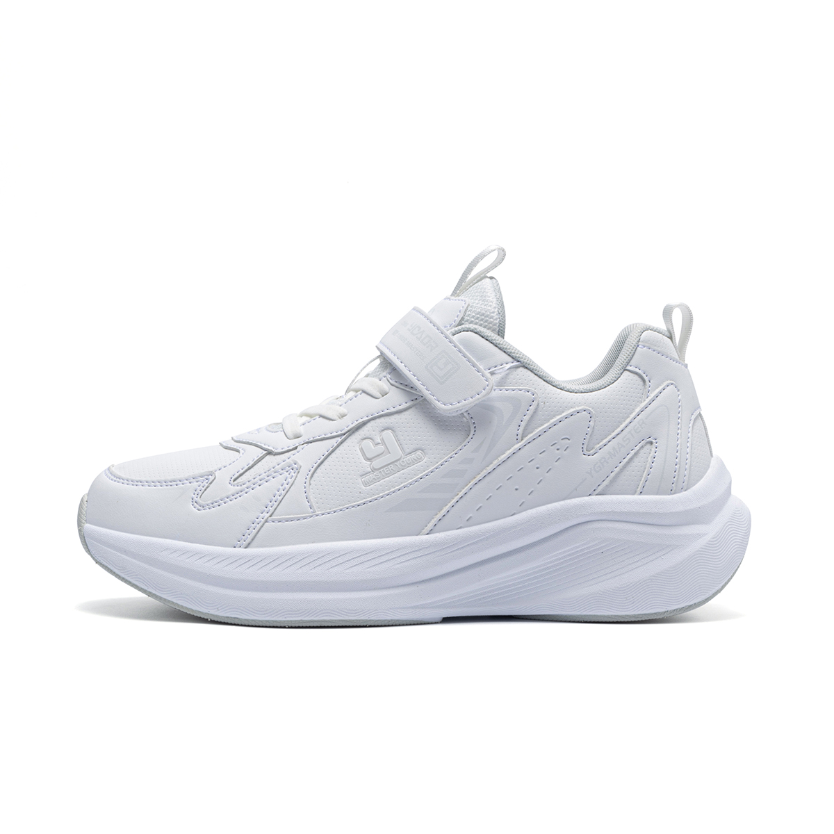 Износостойкие дышащие низкие повседневные кроссовки для детей Yonggao people, белый 
Износостойкие дышащие низкие повседневные кроссовки для детей Yonggao people, белый