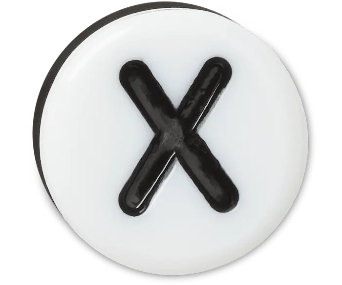 Джиббитсы Tiny Friendship Letter X Crocs
Джиббитсы Tiny Friendship Letter X Crocs