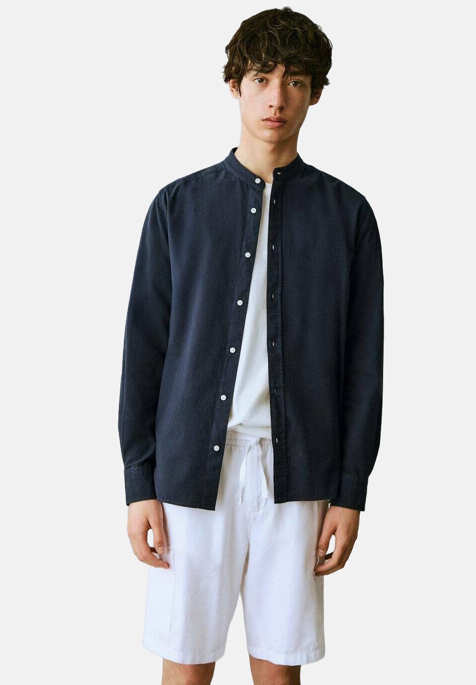 Рубашка MAO Mango Kids, темно-синий
Рубашка MAO Mango Kids, темно-синий