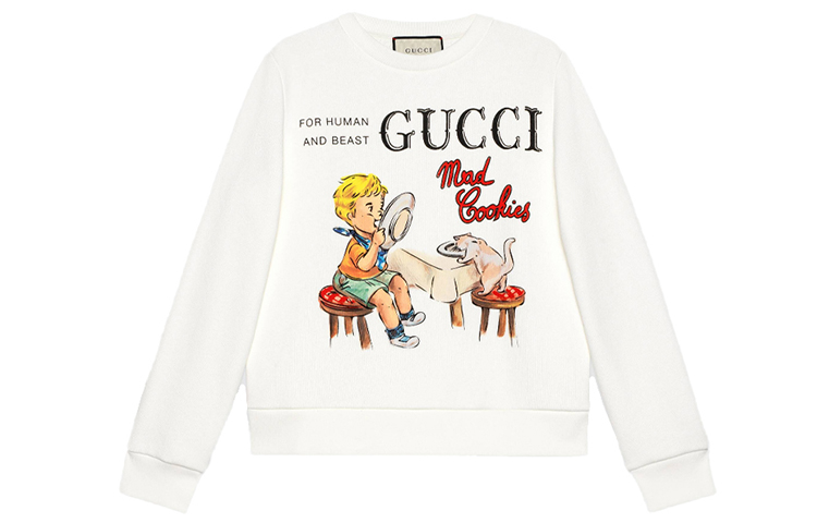Свитшот Mad Cookies GUCCI, экрю
Свитшот Mad Cookies GUCCI, экрю