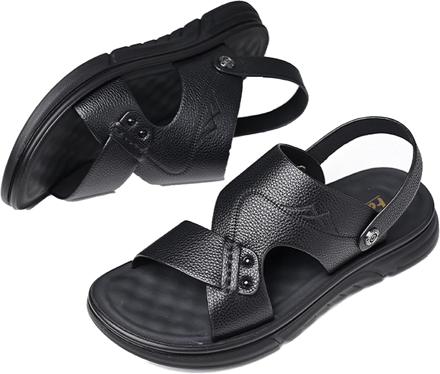 Мужские спортивные сандалии из PU-кожи с дышащей поверхностью, комфортные летние ортопедические слайды для хайкинга, легкие открытые к носку обувь для пляжа и прогулок Crysterris, A
Мужские спортивные сандалии из PU-кожи с дышащей поверхностью, комфортные летние ортопедические слайды для хайкинга, легкие открытые к носку обувь для пляжа и прогулок Crysterris, A