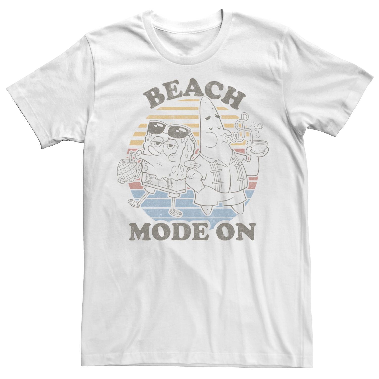 Мужская квадратная штана Губка Боб в пляжном стиле на выцветшей футболке в стиле ретро Licensed Character
Мужская квадратная штана Губка Боб в пляжном стиле на выцветшей футболке в стиле ретро Licensed Character