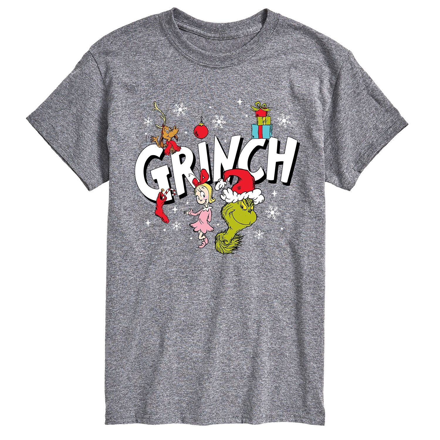 Футболка с логотипом Big & Tall Grinch Licensed Character
Футболка с логотипом Big & Tall Grinch Licensed Character
