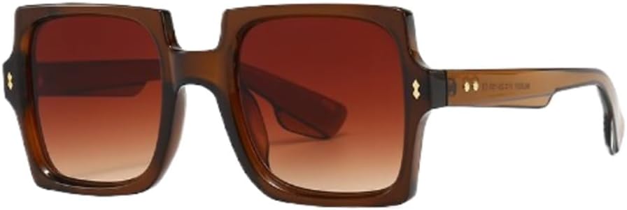 Большие квадратные солнцезащитные очки для женщин с заклепками, в стиле панк, градиентные, с защитой от УФ-излучения UV400, большие солнцезащитные очки для мужчин DSVIGF, C2 Tea
Большие квадратные солнцезащитные очки для женщин с заклепками, в стиле панк, градиентные, с защитой от УФ-излучения UV400, большие солнцезащитные очки для мужчин DSVIGF, C2 Tea