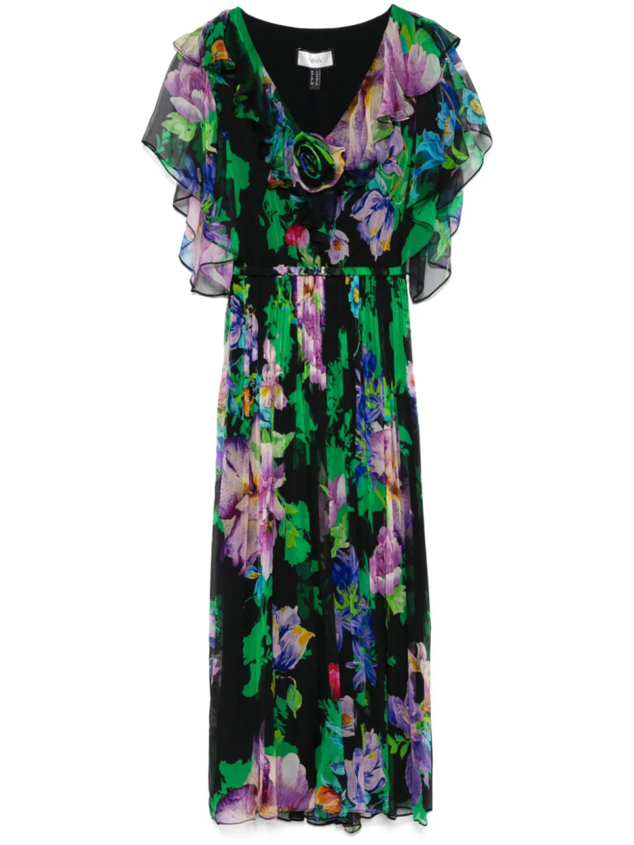 NISSA платье миди с цветочным принтом, черный
NISSA платье миди с цветочным принтом, черный